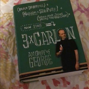3x Carlin an orgy of George book